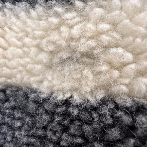 Native Youth Urban Outfitters Men's Cadley Striped Fleece Jacket Size XL - Picture 9 of 9